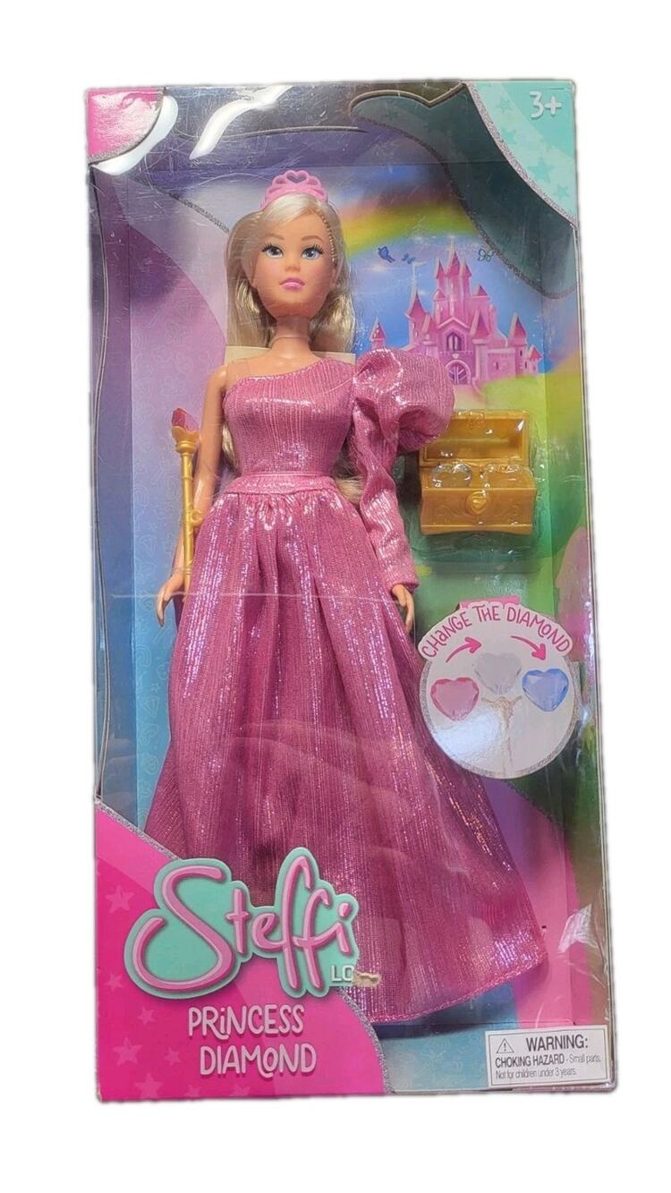 Simba Steffi Love Princess Diamond Fashion Doll Set NIB